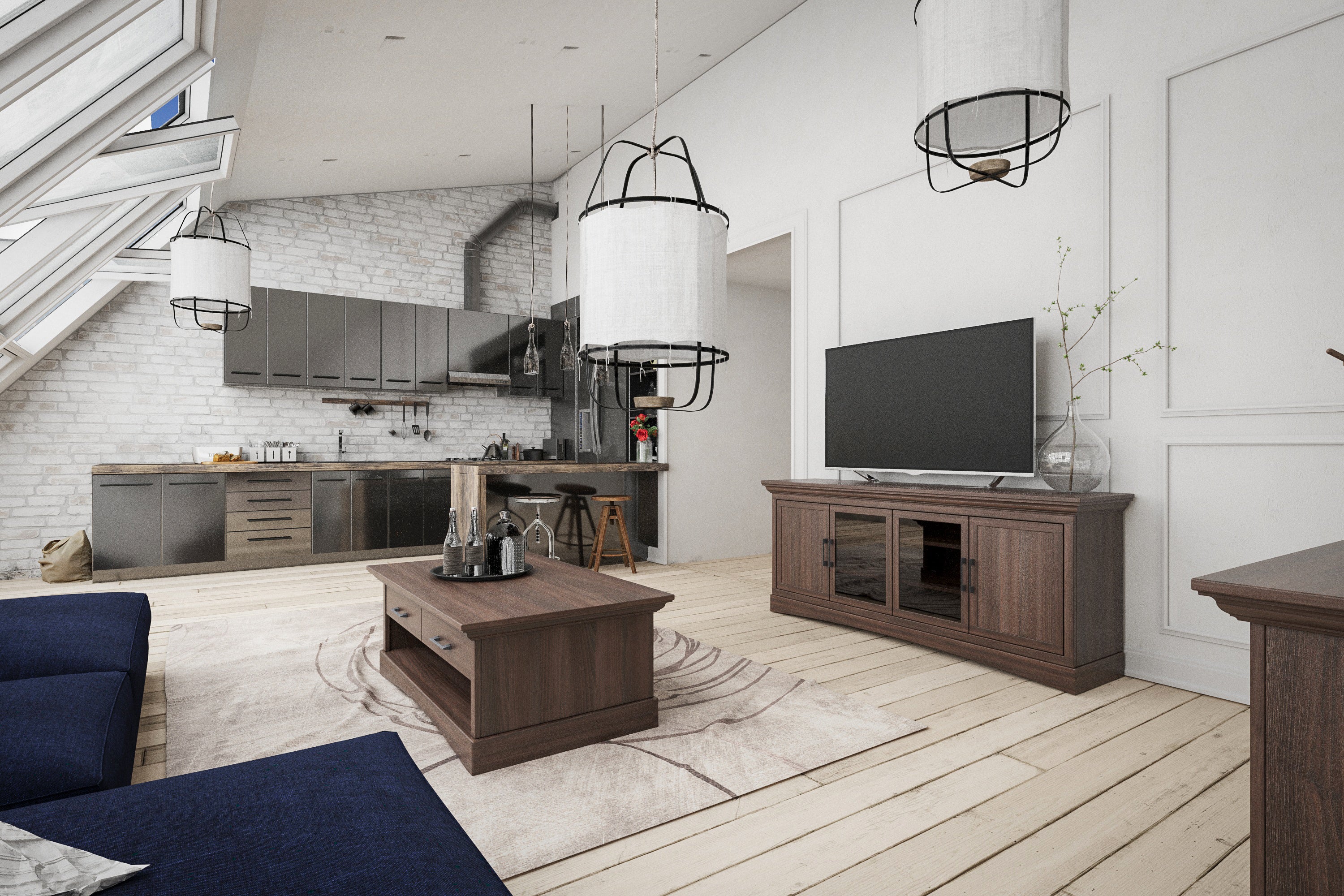 Blissfield TV Console