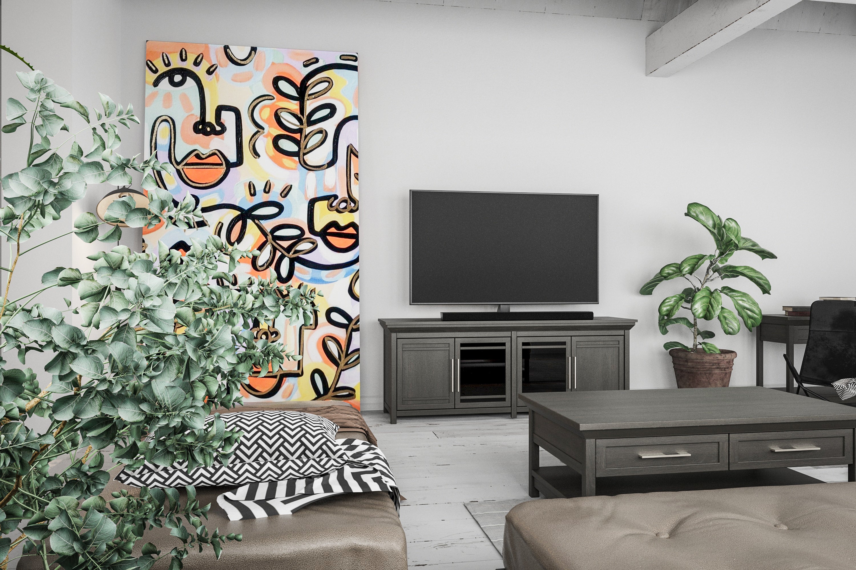Farmington TV Console