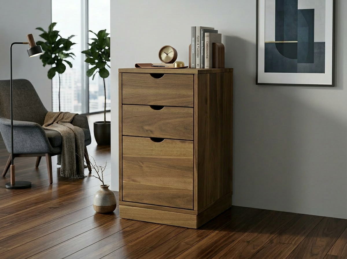 Cherry Wood File Cabinet Indiana | Foundry 39