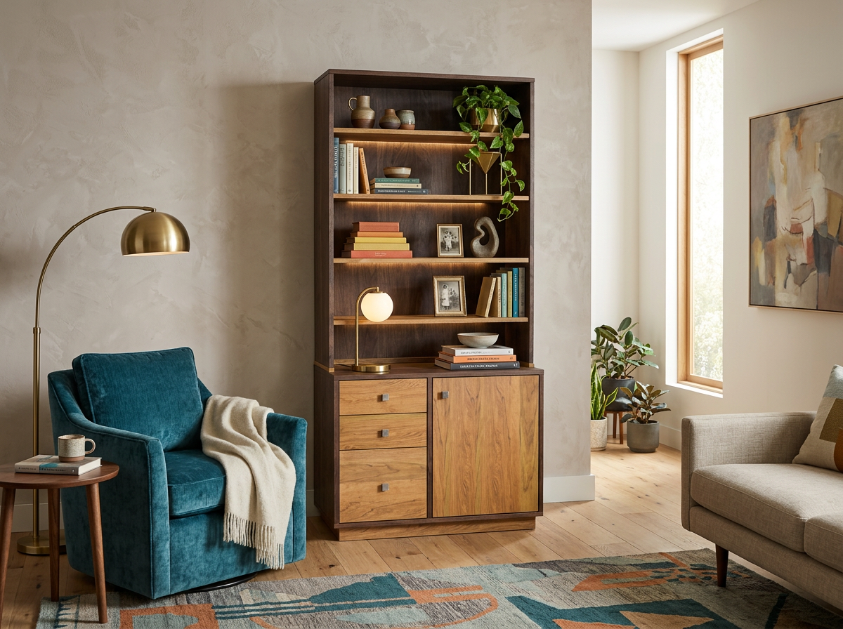 Cody Bookcase Credenza